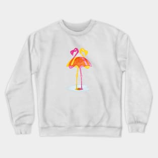 Angry Animals - Flamingobrella Crewneck Sweatshirt